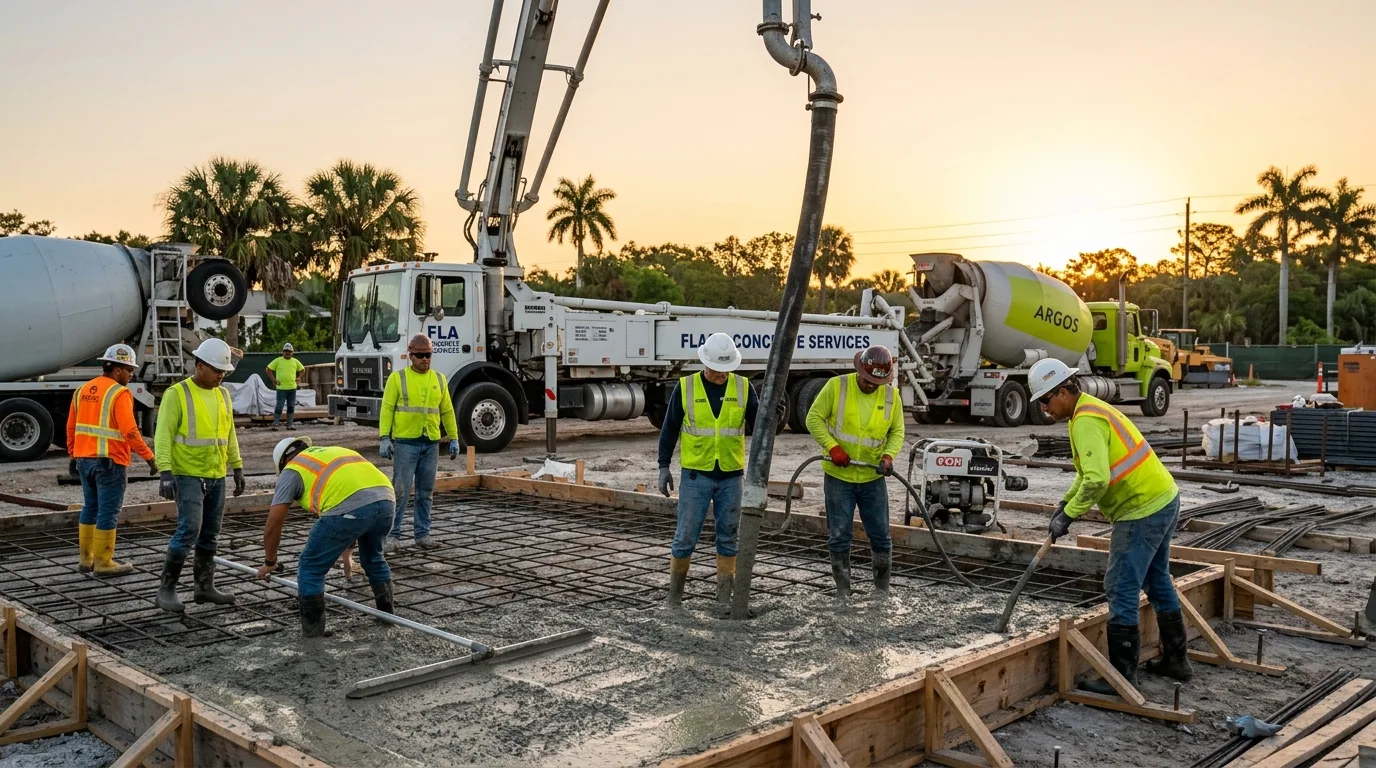 Punta Gorda Concrete Work: Best Times of Year (Seasonal Guide)