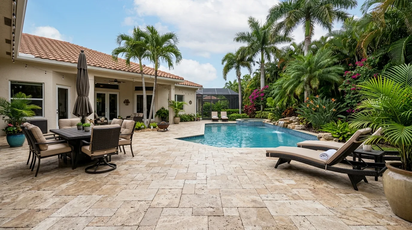 Punta Gorda Stamped Concrete Patios: Design Ideas & Costs